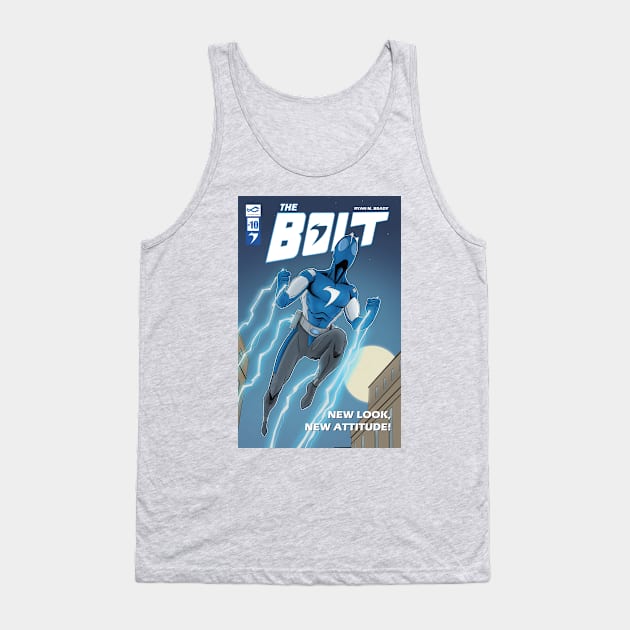 The Bolt #10 Cover Tank Top by RBrady88